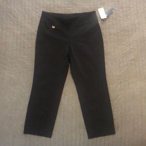 Alfini Tummy Control Pull-On Capri Pants